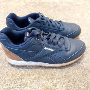 Navy blue and brown Reebok